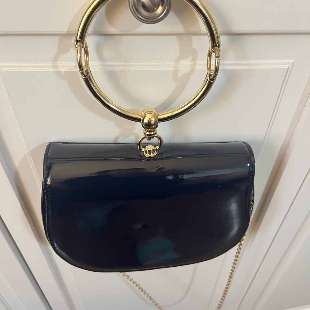 Patent leather bag